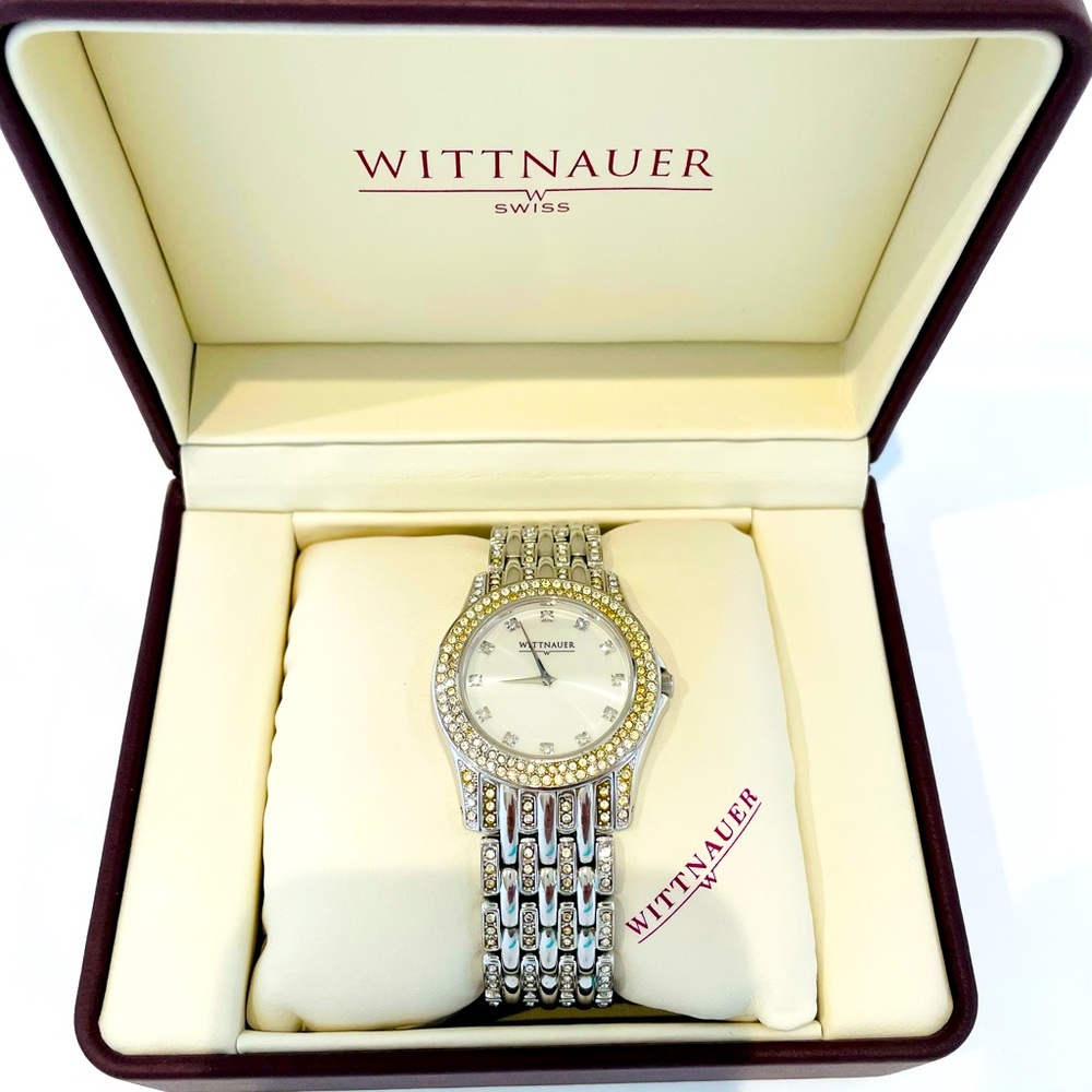 WITTNAUER Swiss Quartz Luxury Bracelet Round Watch